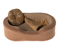 Maileg Cozy Basket - kurv til plysdyr - Brown