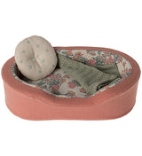 Maileg Cozy Basket - kurv til plysdyr - Coral