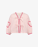 Sissel Edelbo Astrid MINI Top - Pink checks