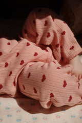 Konges Sløjd Minnie Newborn Onesie - Amour Rouge