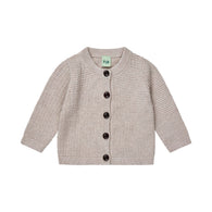 FUB Baby Structure Cardigan - Taupe melange