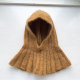 Håndstrikket Balaclava, Alpaka/silk Mohair str. 1-2 år