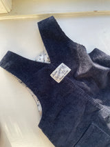 Petit Bateau overalls i babyfløjl str. 4-6 mdr