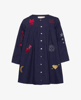 Sissel Edelbo Christmas MINI Dress, Navy