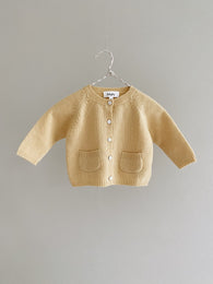 Lalaby Bobbie Kashmir cardigan - Honey