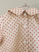 Lalaby Oya Top baby - Red Dot