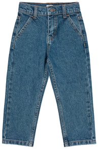 Copenhagen Colors Organic Junior Jeans - Indigo Blue Washed