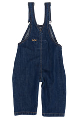 Copenhagen Colors Organic Baby Overalls - Dark Indigo Blue Washed