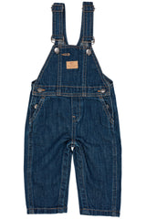 Copenhagen Colors Organic Baby Overalls - Dark Indigo Blue Washed