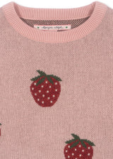 Konges Sløjd Lapis Lurex Knit Blouse - Strawberry