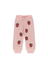 Konges Sløjd Lapis Lurex Knit Pants - Strawberry