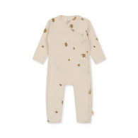 Konges Sløjd Basic Newborn Onesie - Lemon