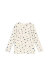 Konges Sløjd Holiday Minnie Blouse - Bow Bleu