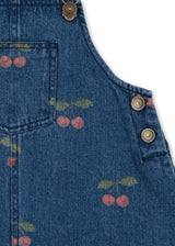 Konges Sløjd Holiday Magot Overall Dress - Ma Grande Cerise Denim