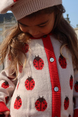 Konges Sløjd Belou knit Beret - Ladybug