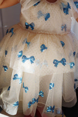 Konges Sløjd Yvonne Fairy dress - Bowie Blue